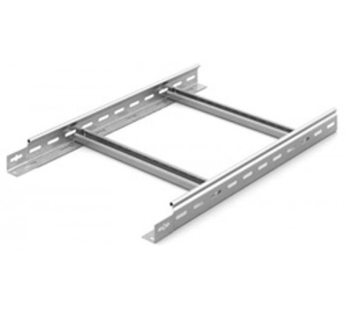 Лестничный лоток замковый 400х50х6000, толщ. 1,5 мм, гор. цинк, 383457  НЛО-400х50х6000-1,5-ГЦ   Ostec