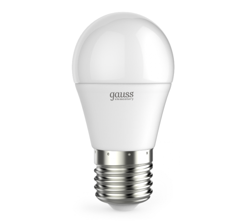Лампа светодиодная Elementary Шар 12W 950lm 6500K Е27 LED 1/10/100  53232  Gauss