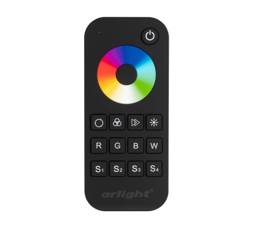 Пульт SMART-R28-RGBW Black (1 зона, 2.4G)  023479  Arlight