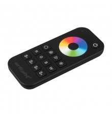 Пульт SMART-R28-RGBW Black (1 зона, 2.4G)  023479  Arlight