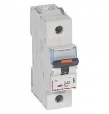 Выключатель автоматический  однополюсный DX3 40А D 25кА (1,5 мод)  409811  Legrand