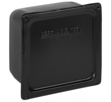 Коробка протяжная  Y-995-150-150-100-31 металлическая У-995 без уплотнителя 150х150х100мм черная IP31   Б0062775  ЭРА