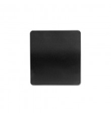 Выключатель ROUND 1 кл проходной (переключатель) 10А с/у оникс  KR-78-0708-3  Kranz