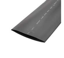 Термоусадочная трубка 120,0/60,0 мм, черная, упаковка 10 шт. по 1 м  25-0120  REXANT