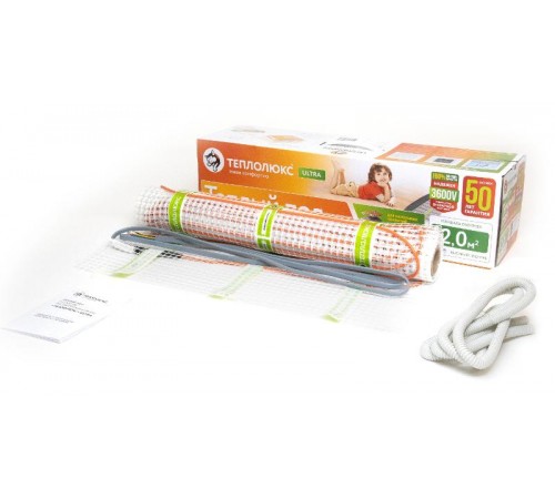 Мат нагревательный "Теплолюкс" Ultra МНН 1215 Вт/7,0 кв.м  100035719500  Теплолюкс