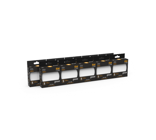 Лампа светодиодная LED 8Вт GX53 220В 2700К диммируемая  108408108-D  Gauss