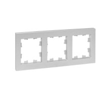 3 - местная рамка, алюминий, пластик Эпика EKF  UP1-FPA-03  EKF