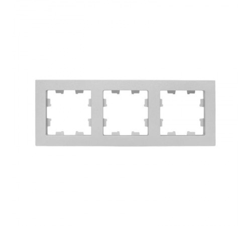 3 - местная рамка, алюминий, пластик Эпика EKF  UP1-FPA-03  EKF