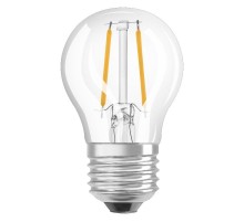 Лампа светодиодная филаментная диммируемая LED Superstar P 470лм 3,4Вт 2700К E27 колба P 320° прозр стекло 220-240В  4058075603073  OSRAM