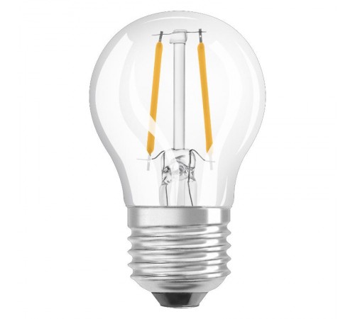 Лампа светодиодная филаментная диммируемая LED Superstar P 470лм 3,4Вт 2700К E27 колба P 320° прозр стекло 220-240В  4058075603073  OSRAM