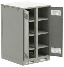 ITK LINEA B Шкаф (пустой) 1450х900мм дверь двуст. мет. сер.  LB35-14H99-2M  ITK