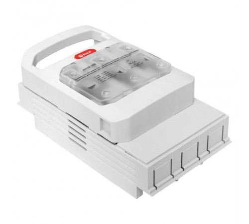 Выключатель-разъединитель УВРЭ v2 160А с дополнительным контактом (NO+NC) откидного типа под предохранители ППН (габ.00) uvre2-160EKF