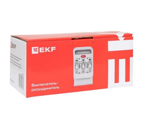 Выключатель-разъединитель УВРЭ v2 160А с дополнительным контактом (NO+NC) откидного типа под предохранители ППН (габ.00) uvre2-160EKF