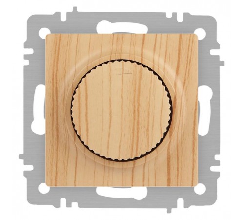 Светорегулятор Intro Accent 6-401-11 поворотный, 600Вт 230В, IP20, СУ, сосна  Б0063688  Intro