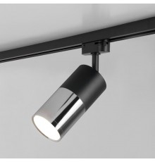 Светильник светодиодный трековый LTB27 Avantag Черный матовый/хром 6W 4200K  a040961  Elektrostandard