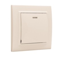 Выключатель 1-кл. СП, Минск, с индикатором 10А, бежевый EKFERV10-121-20EKF