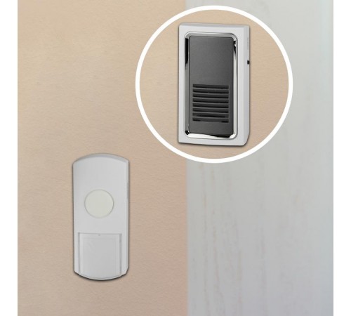 Звонок  ЭРА C96 беспроводной, от сети (нов.упак)  Б0018973  ЭРА