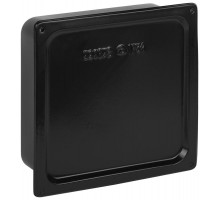 Коробка протяжная  Y-996-200-200-80-54 металлическая У-996 с уплотнителем 200х200х80мм черная IP54   Б0062856  ЭРА