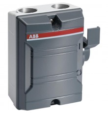 Выкл в боксе упр сбоку алюминий 2р 25А KSE225 DP  2CMA142411R1000  ABB