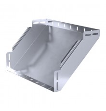 Угол вертикальный внутренний 90 градусов Стандарт INOX (AISI 316) 400х100  PR16.3358  Промрукав