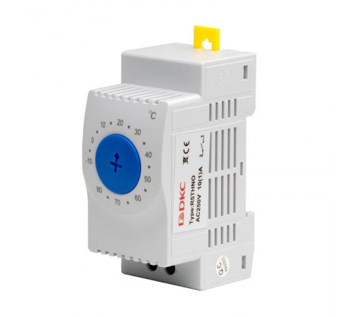 Термостат с регулируемым диапазоном температуры -10...+80град, NO-контакт  R5THNO  DKC