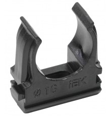 Держатель с защёлкой CF16  черный  CTA10D-CF16-K02-100  IEK