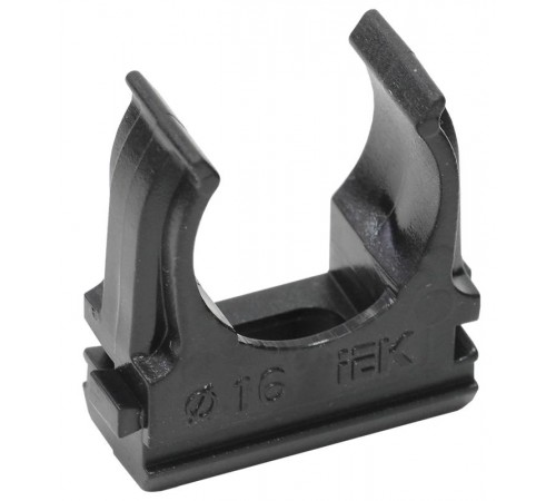 Держатель с защёлкой CF16  черный (10 шт/комп)  CTA10D-CF16-K02-010  IEK