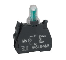 Световой блок OptiSignal D22 A45-LB-VM6 синий 230-240VAC ZBVM6 332211 КЭАЗ