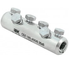 Соединитель болтовой луженый СБЛ 185-400/6 35кВ  UCB11-185-400-06-35  IEK