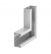 Плоский угол кабельного канала Rapid 80 70x130 мм (алюминий,анодированный) (GA-SF70130EL)  6279323  OBO Bettermann