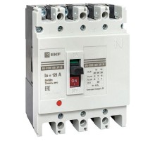 Выключатель автоматический ВА-99М 100/125А 4P 5In 35кА EKF PROxima  mccb99-4P5In100-125m  EKF