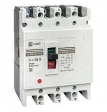 Выключатель автоматический ВА-99М 100/125А 4P 5In 35кА EKF PROxima  mccb99-4P5In100-125m  EKF