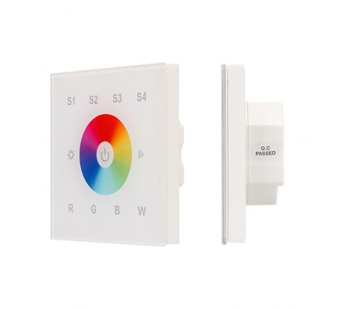 Панель Sens SR-2820B-AC-RF-IN White (220V,RGBW,1 зона)  021038  Arlight