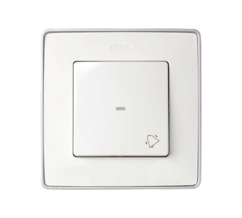 Simon 82 Клавиша с пиктограммой "лампа" для выключателя одноклавишного с подсветкой, S82, S82N, S82 Detail, б  8200016-030  Simon