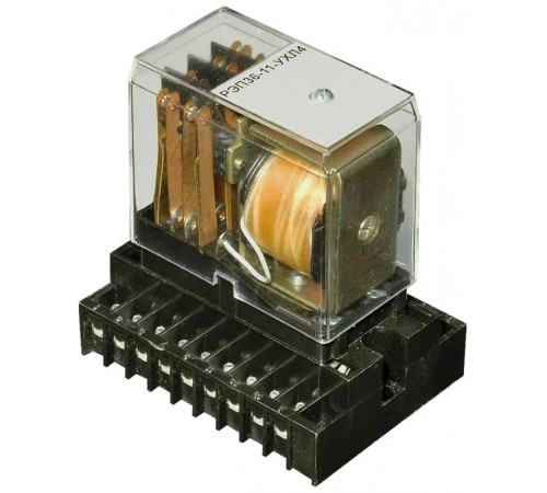 РЭП36-11 УХЛ4, 220В, 4з+2р, заднее присоединение, IP00, реле промежуточное  ET219222  Электротехник