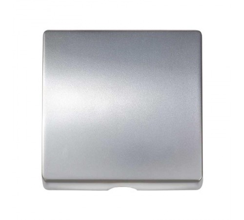 Simon 82 Накладка на кабельный вывод, S82, S82N, алюминий  82051-33  Simon