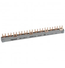 ГРЕБЕНКА РАСПРЕДЕЛ. 3П 12МОД.10MM2 ВИЛКА  404917  Legrand