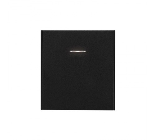 Выключатель STRONG 1 кл перекрестный (переключатель) с подсветкой 10А с/у антрацит  KR-78-0718-5  KRANZ