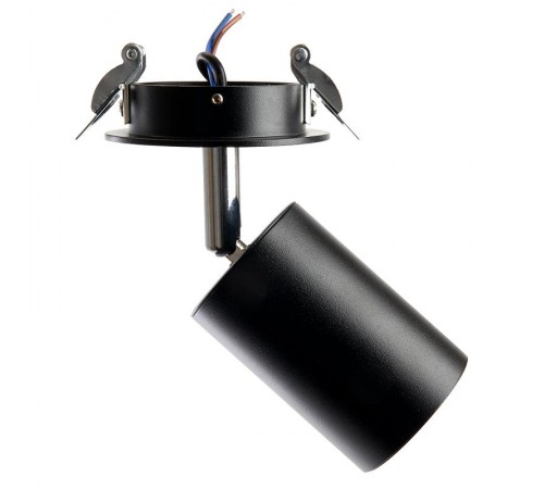 Светильник спот встраиваемый светодиодный AL180, 10+3W, 900Lm, 4000K, 35 градусов, черный  32707  FERON