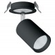 Светильник спот встраиваемый светодиодный AL180, 10+3W, 900Lm, 4000K, 35 градусов, черный  32707  FERON