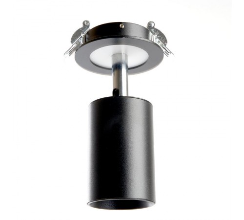 Светильник спот встраиваемый светодиодный AL180, 10+3W, 900Lm, 4000K, 35 градусов, черный  32707  FERON