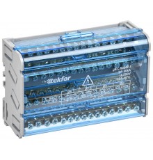 TEKFOR Шины на DIN-рейку (кросс-модуль) ШНК 4х15 3L+PEN  TF-DN10-4-15-125  IEK