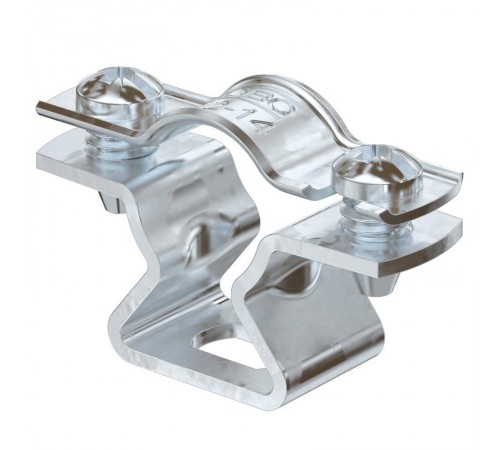 Крепежная скоба дистанционная 12-14 мм (с продольным отверстием)  1362708  OBO Bettermann