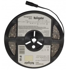 Лента светодиодная NLS-5050B30-7,2-IP20-12V R5 7,2Вт 12В синий/голубой IP20 5м  71416  Navigator