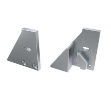 Заглушка для ALM-GLASS-6 с опорой левая с отверстием  026730  Arlight