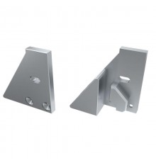 Заглушка для ALM-GLASS-6 с опорой левая с отверстием  026730  Arlight