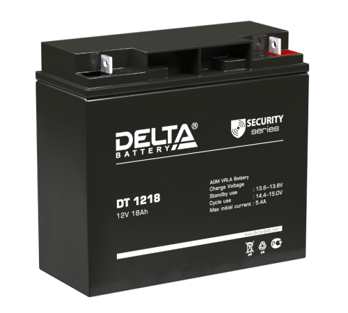 DT 1218 Delta Аккумуляторная батарея  4614010040015  DELTA