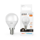 Лампа светодиодная LED 6Вт E14 220В 2700К Elementary шар  53116  Gauss