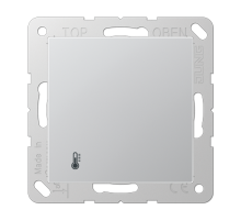 KNX-регулятор с ручкой для установки температуры; алюминий A2178ORTSAL Jung