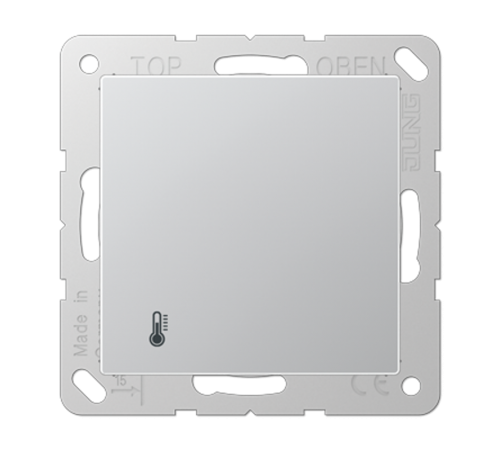 KNX-регулятор с ручкой для установки температуры; алюминий A2178ORTSAL Jung
